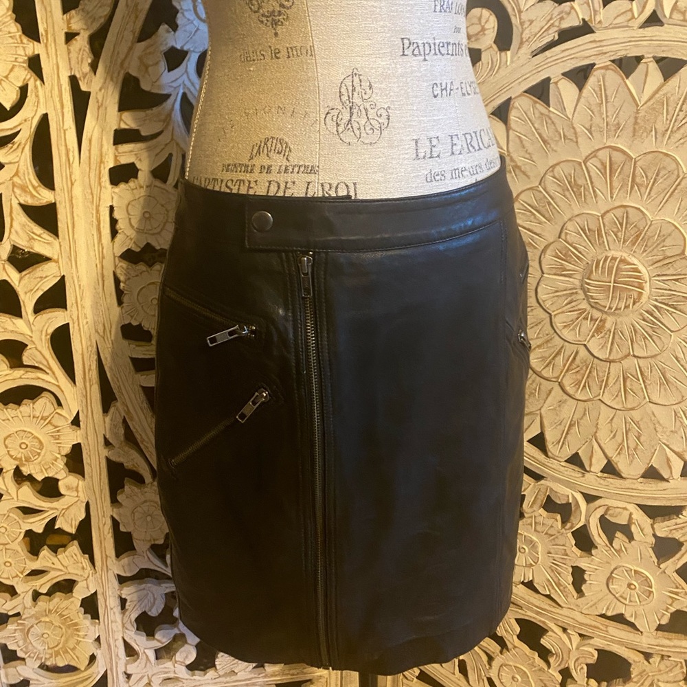 NWT buttery soft Leather Skirt